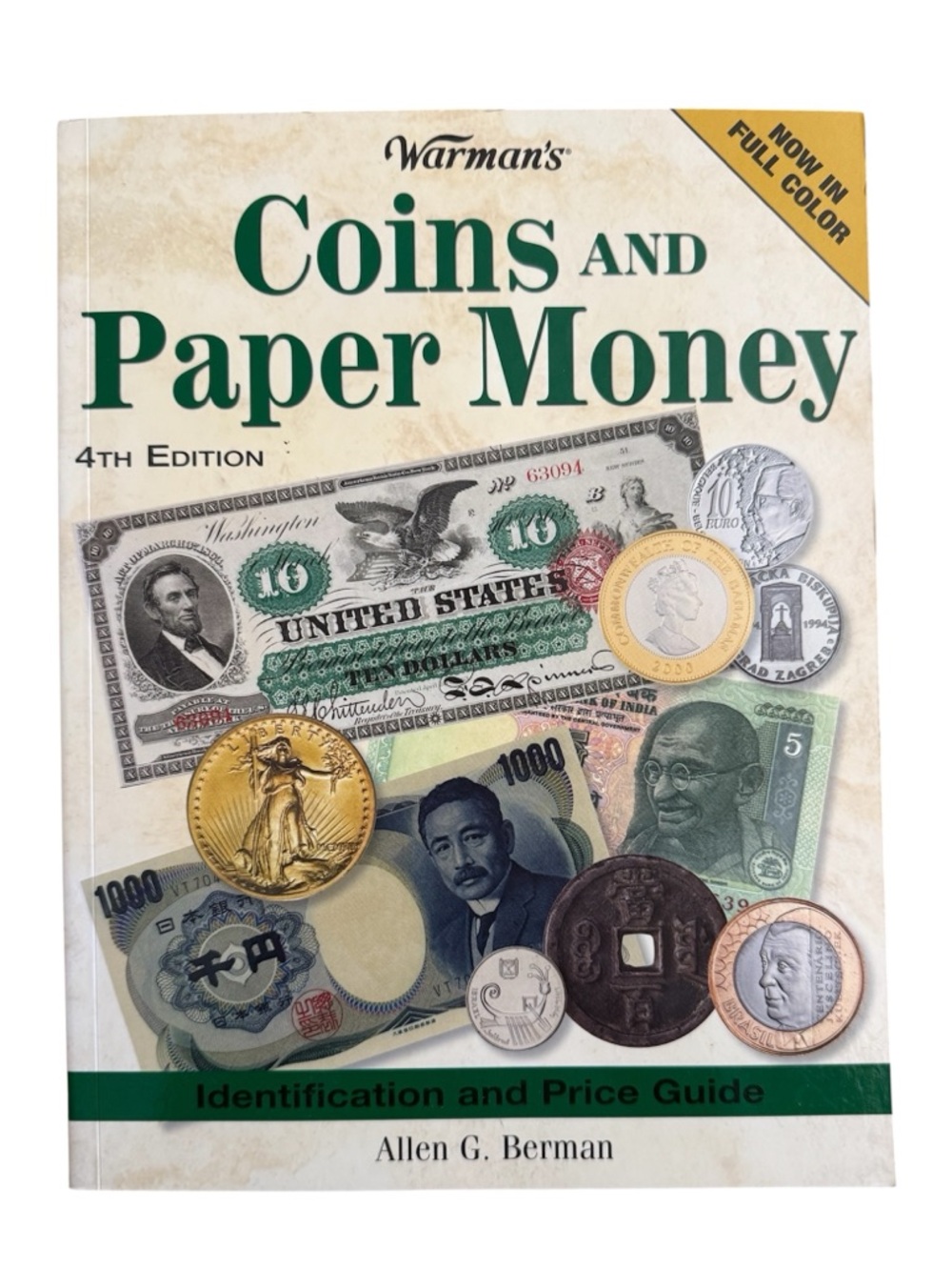 Warman’s Coins & Paper Money 4th Edition New Identification Price Guide NEW